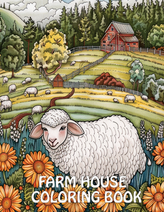 FARMHOUSE COLORING BOOK