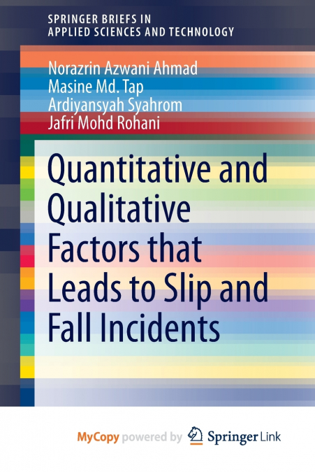 QUANTITATIVE AND QUALITATIVE FACTORS THAT LEADS TO SLIP AND