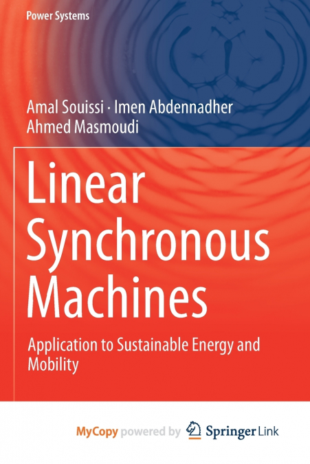 LINEAR SYNCHRONOUS MACHINES