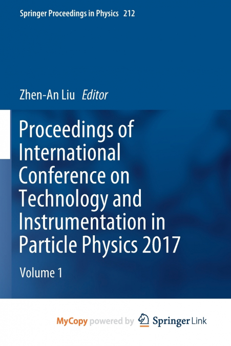 PROCEEDINGS OF INTERNATIONAL CONFERENCE ON TECHNOLOGY AND IN