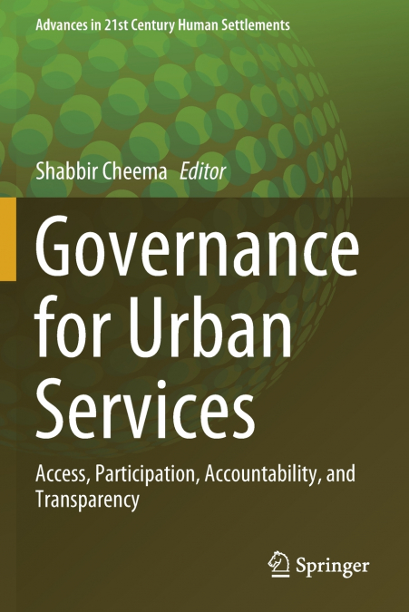 GOVERNANCE FOR URBAN SERVICES