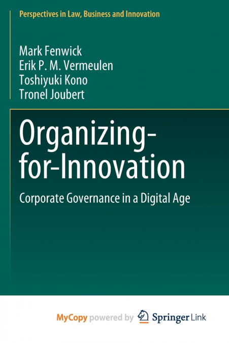 ORGANIZING-FOR-INNOVATION