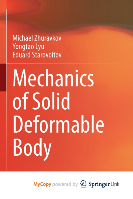 MECHANICS OF SOLID DEFORMABLE BODY