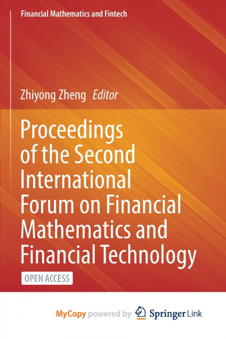 PROCEEDINGS OF THE SECOND INTERNATIONAL FORUM ON FINANCIAL M