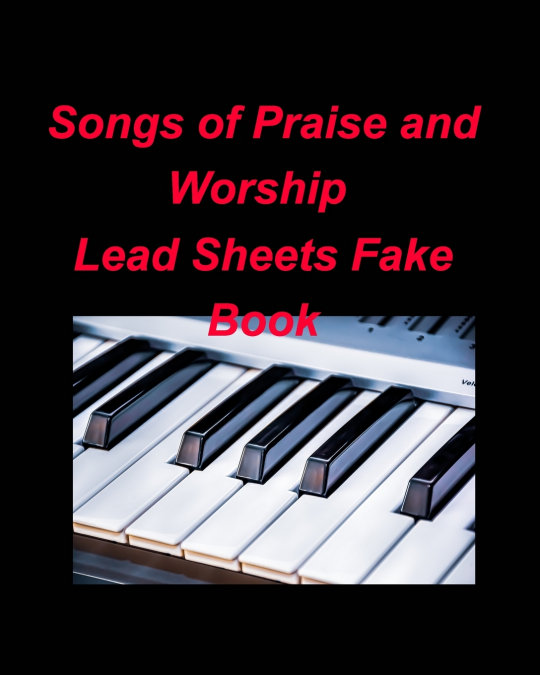 SONGS OF PRAISE AND WORSHIP LEAD SHEETS FAKE BOOK