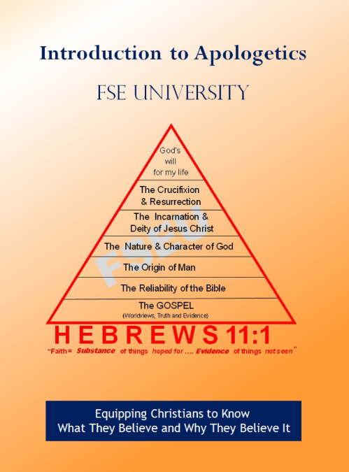 FSE UNIVERSITY APOLOGETICS DISCIPLESHIP BOOK