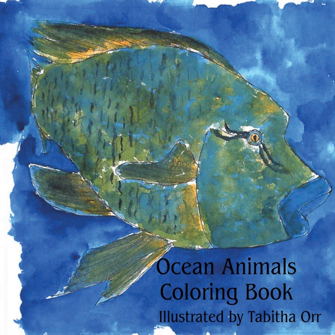 OCEAN ANIMALS COLORING BOOK