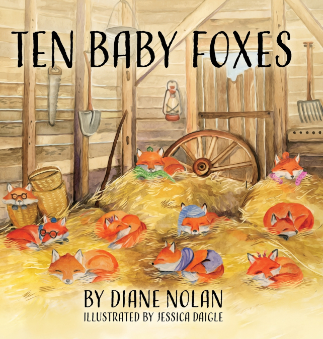 TEN BABY FOXES