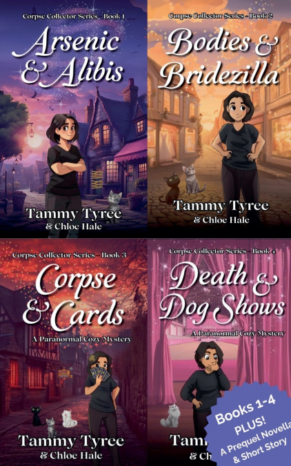 THE CORPSE COLLECTOR COZY MYSTERY BOXSET BOOKS 1-4
