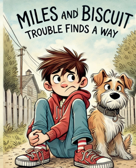 MILES AND BISCUIT, TROUBLE FINDS A WAY