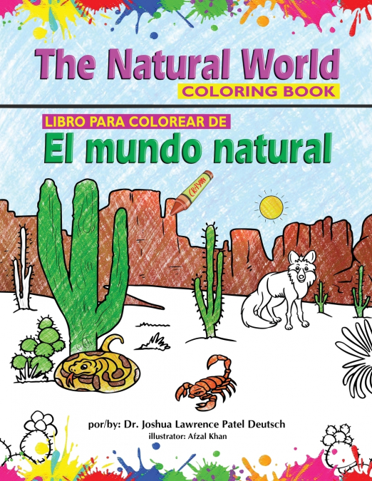 LIBRO PARA COLOREAR DE EL MUNDO NATURAL THE NATURAL WORLD CO