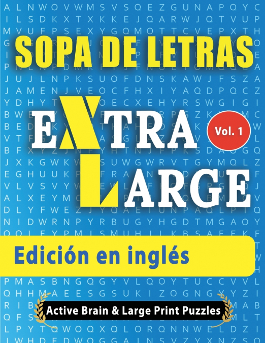 SOPA DE LETRAS - EDICION EN INGLES