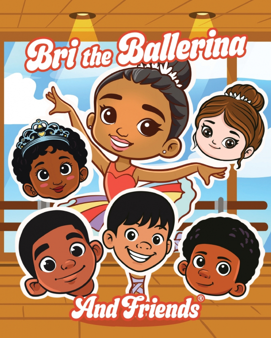 BRI THE BALLERINA AND FRIENDS COLORING BOOK