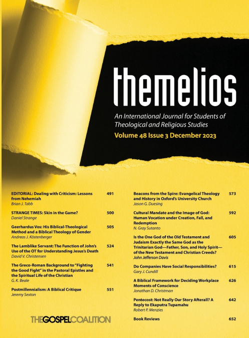 THEMELIOS, VOLUME 48, ISSUE 3