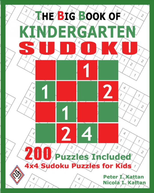 THE BIG BOOK OF KINDERGARTEN SUDOKU