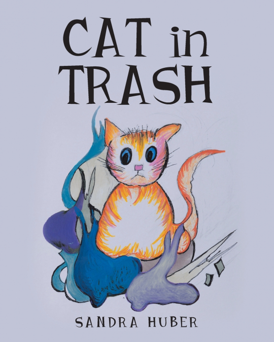 CAT IN TRASH