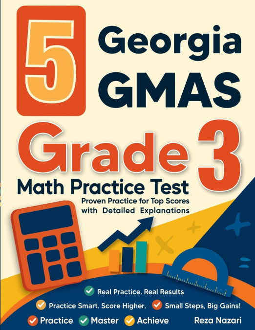 5 GEORGIA GMAS GRADE 3 MATH PRACTICE TESTS