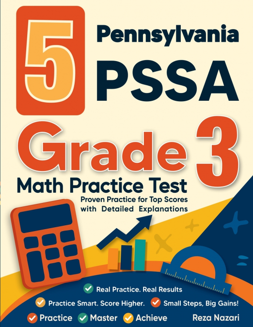 5 PENNSYLVANIA PSSA GRADE 3 MATH PRACTICE TESTS