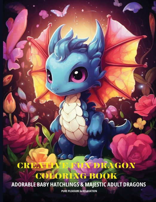 CREATIVE FUN DRAGON COLORING BOOK