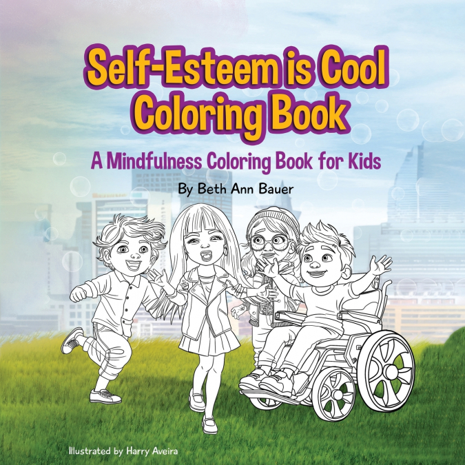 SELF-ESTEEM IS COOL COLORING BOOK