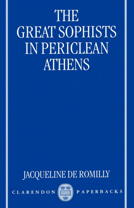 The Great Sophists in Periclean Athens