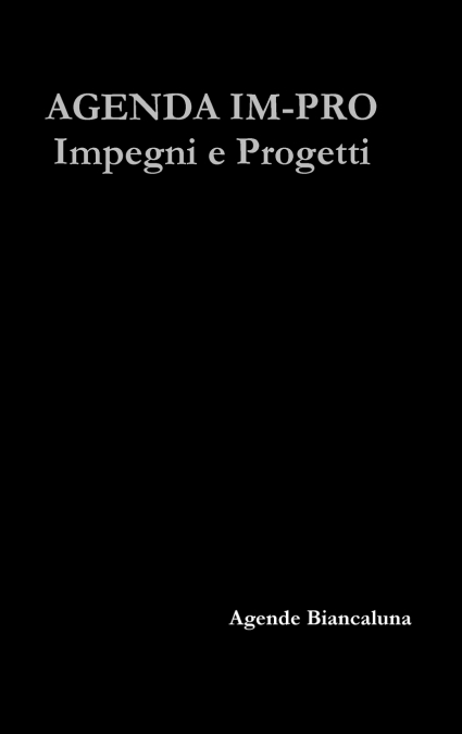 Agenda Im-Pro