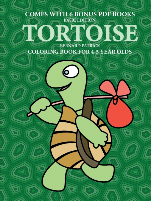 Coloring Book for 4-5 Year Olds (Tortoise)