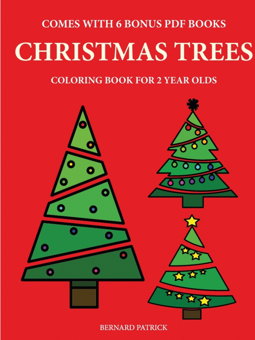 Coloring Books for 2 Year Olds (Christmas Trees)