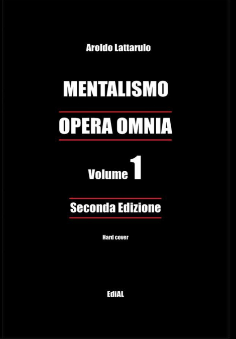 MENTALISMO - OPERA OMNIA 1 - Seconda Edizione - Hard cover