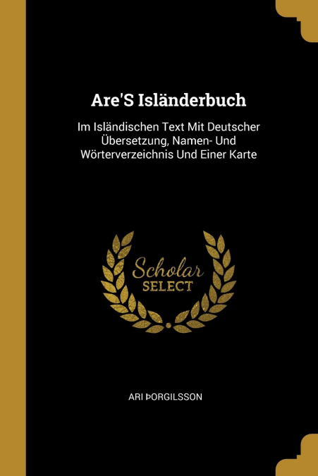 Are'S Isländerbuch