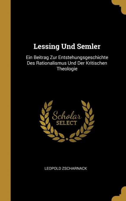 Lessing Und Semler