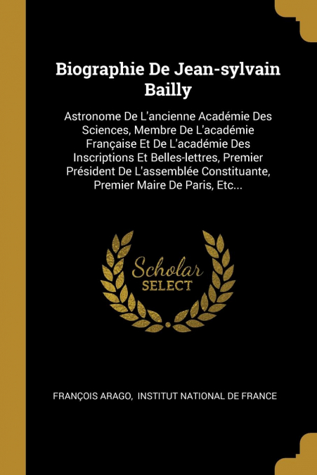 Biographie De Jean-sylvain Bailly