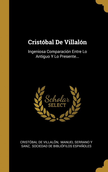 Cristóbal De Villalón