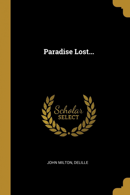 Paradise Lost...
