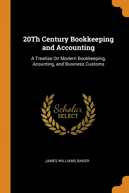 20Th Century Bookkeeping and Accounting