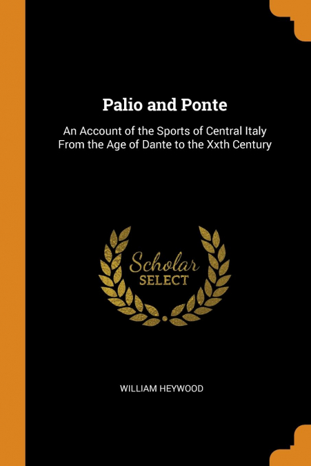 Palio and Ponte