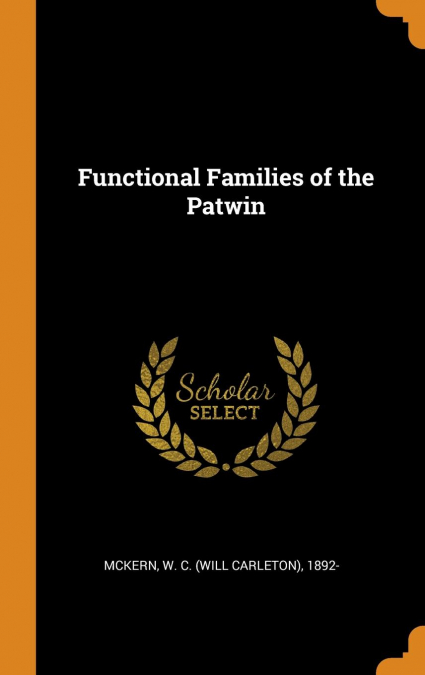 Functional Families of the Patwin