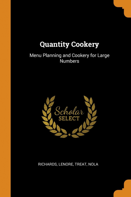 Quantity Cookery