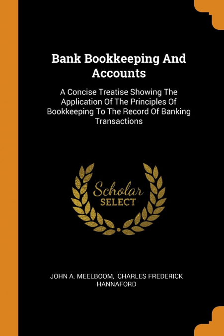 Bank Bookkeeping And Accounts