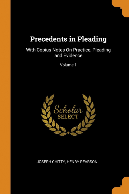 Precedents in Pleading