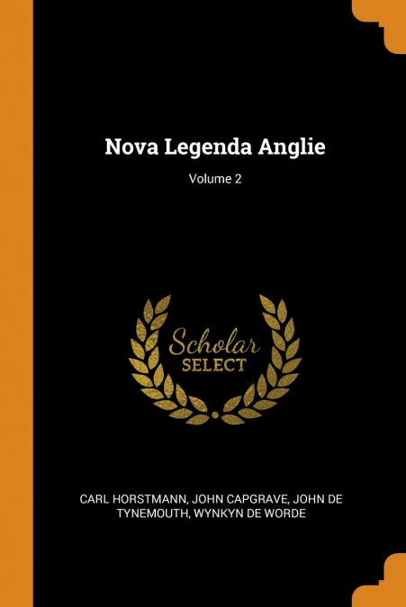 Nova Legenda Anglie; Volume 2