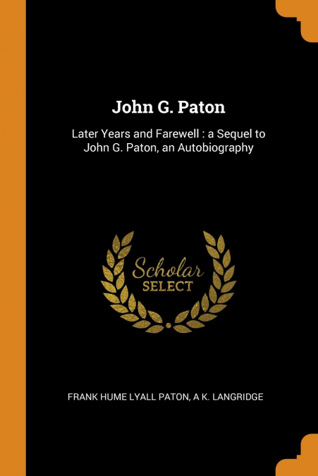 John G. Paton