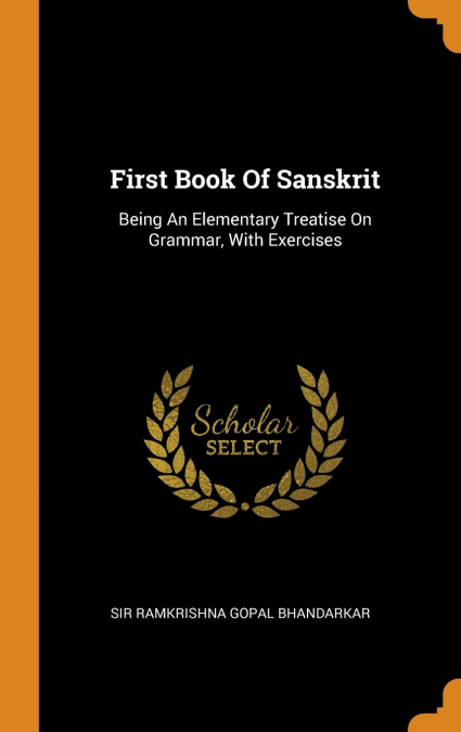 First Book Of Sanskrit