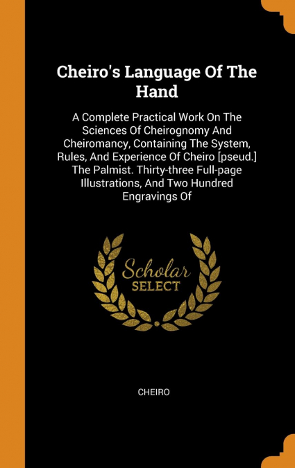Cheiro's Language Of The Hand