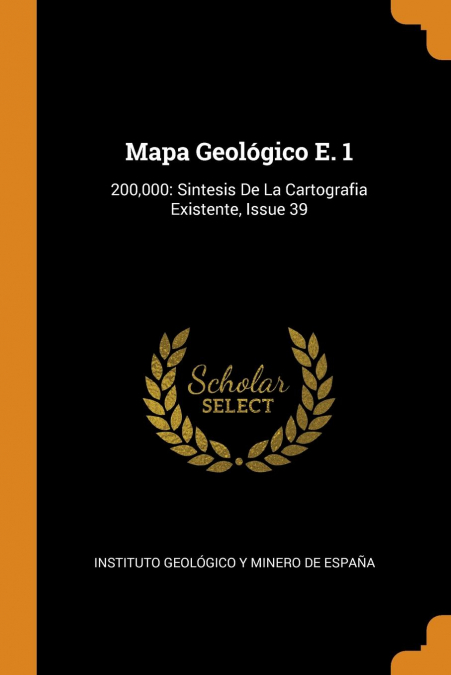 Mapa Geológico E. 1