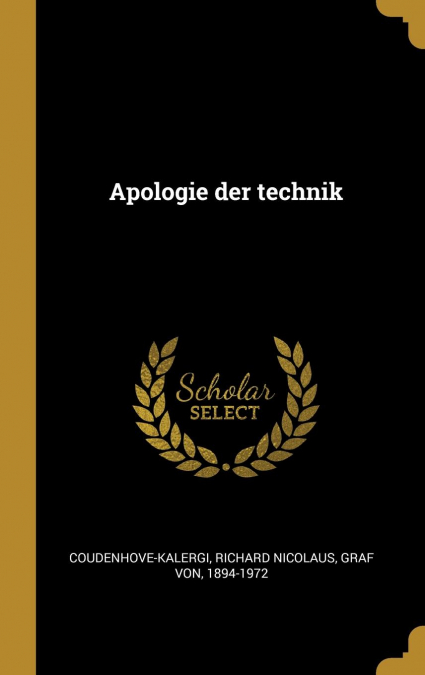 Apologie der technik