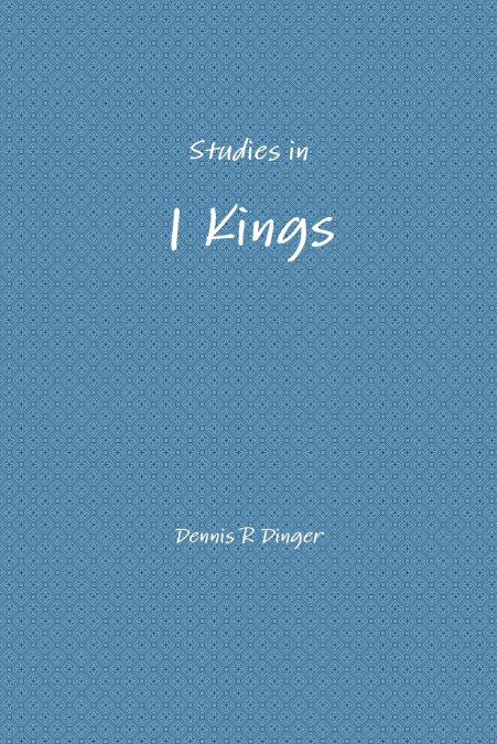 Studies in 1 Kings
