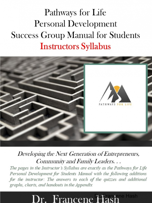 Instructor’s Syllabus for Personal Development Student Manual