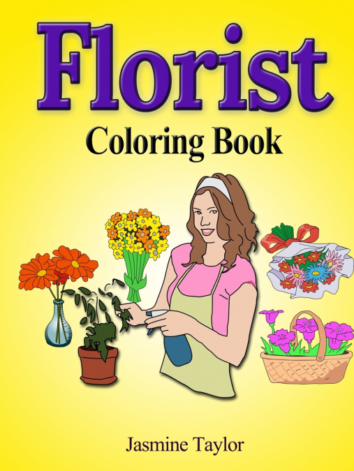 Florist Coloring Book