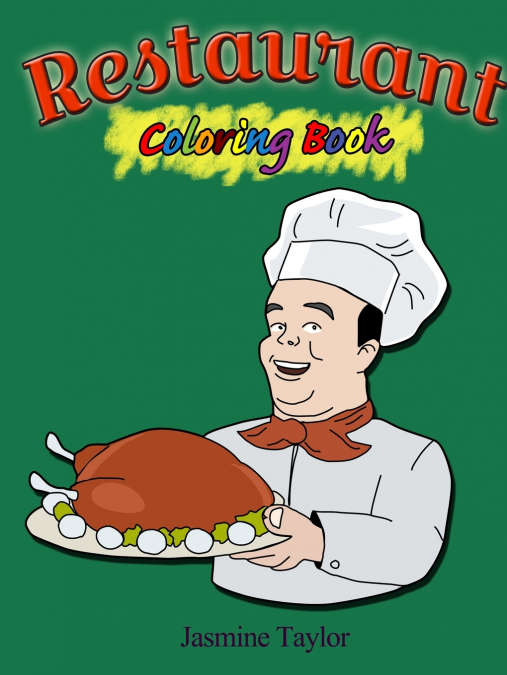 Restaurant Coloring Book